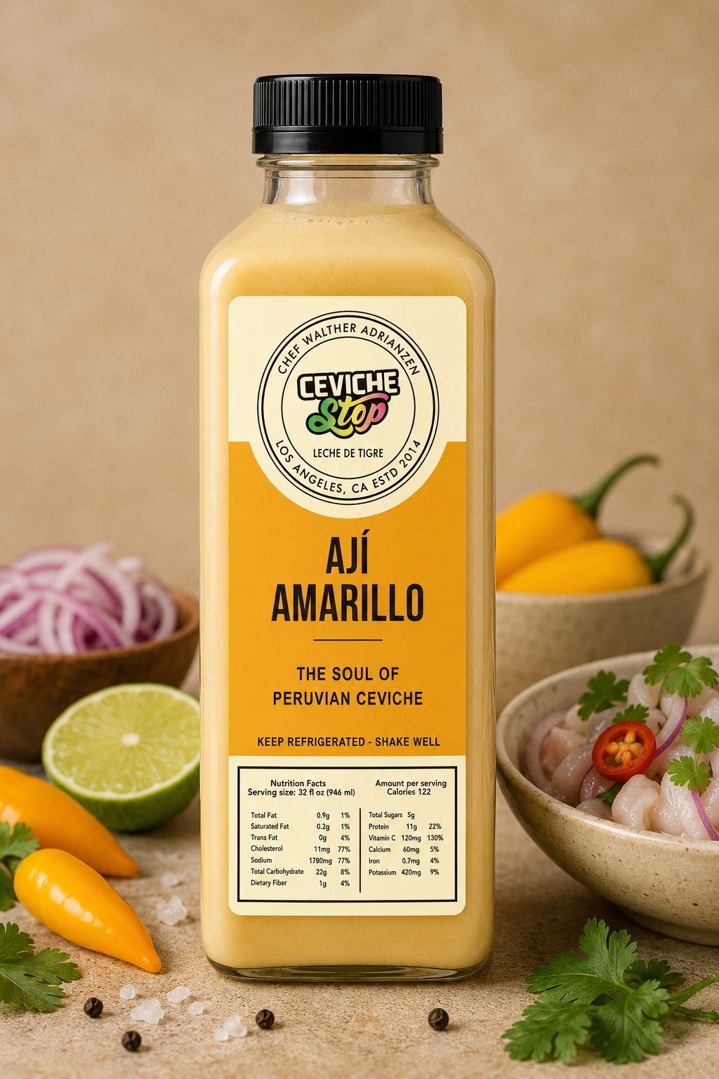 Ají Amarillo Leche de Tigre